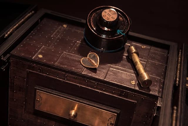 Magnet puzzle detail from portable escape room — Incognito Dublin