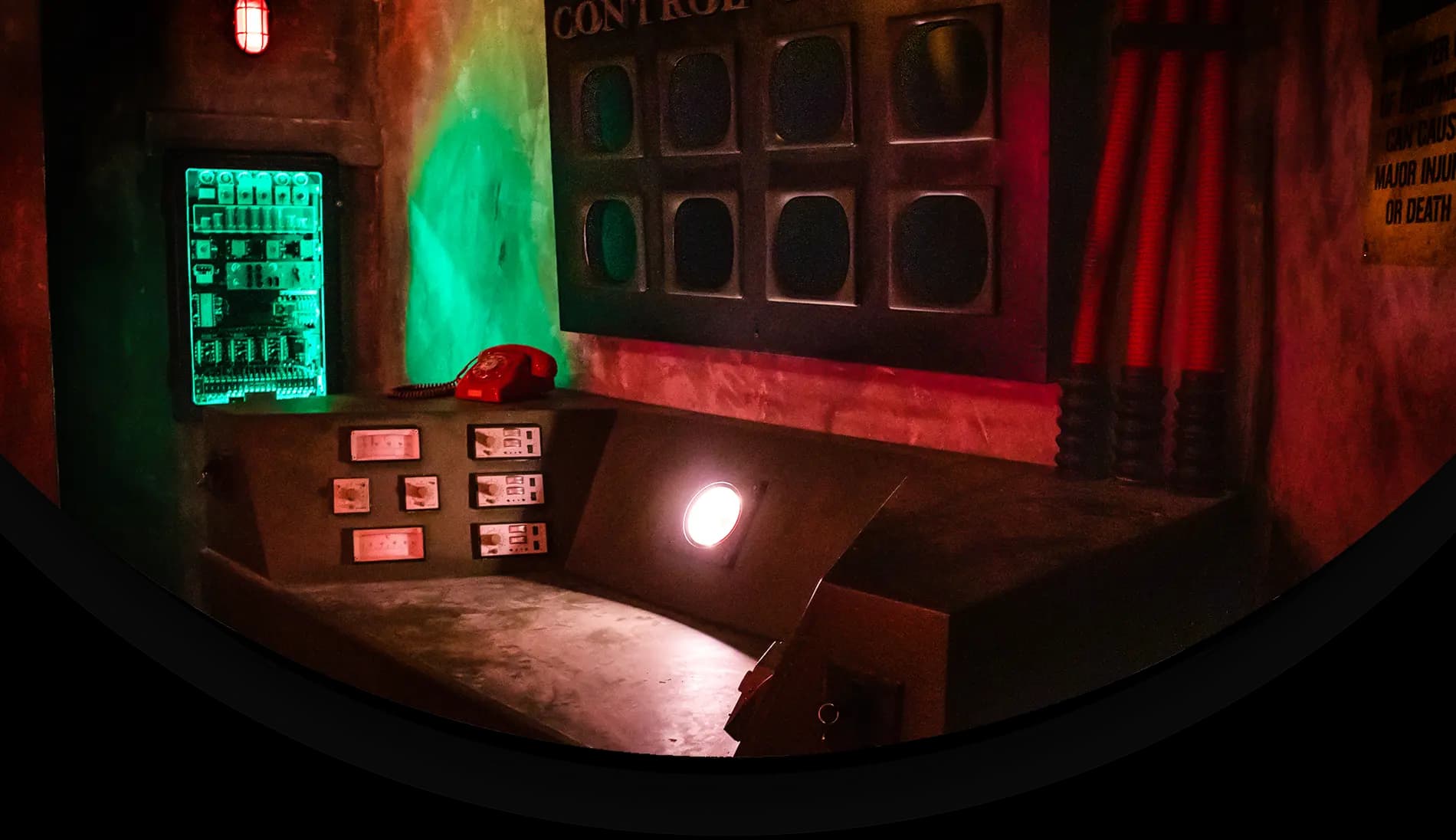 Actual footage of Bunker adventure from Incognito escape rooms in Dublin, Ireland