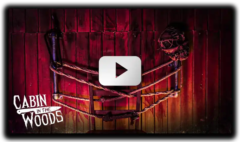 Actual video of Cabin in the woods escape room from Incognito escape rooms from Dublin, Ireland
