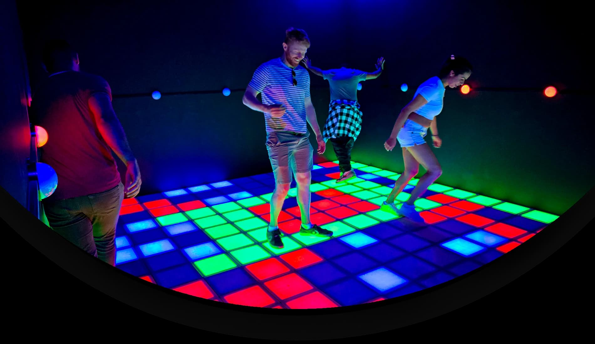 Actual footage of Floor Is Lava adventure from Incognito escape rooms in Dublin, Ireland