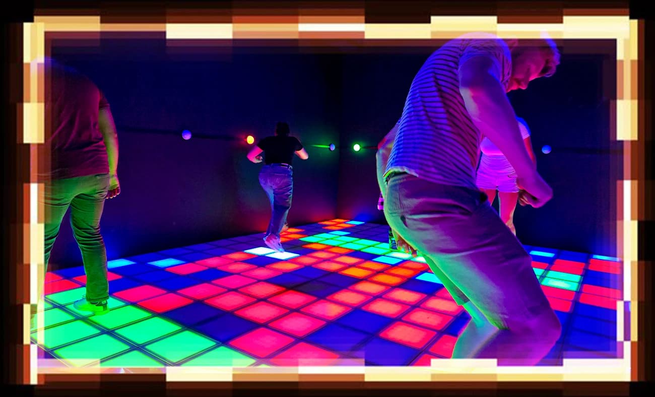 Adventures Floor Is Lava scene by Incognito escape room Dublin, Ireland