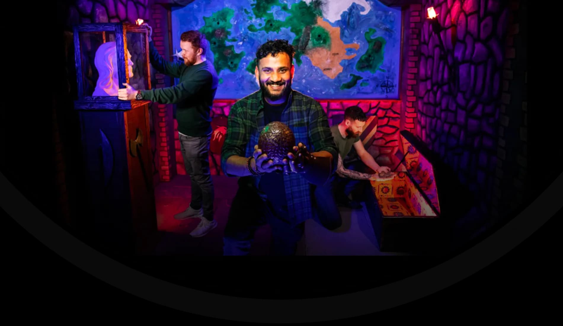 Actual footage of Kings Quest adventure from Incognito escape rooms in Dublin, Ireland