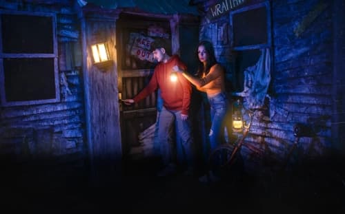 Sports team competing against each other in an escape room in Dublin