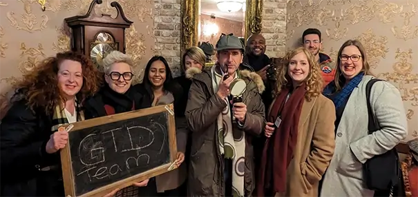 Actual footage of schedule a team building adventure awesome adventure from Incognito escape rooms in Dublin, Ireland